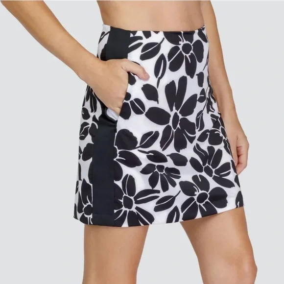 Tail Skort XS Golf Pickleball Tennis Activewear Zipped Pockets Pull On Floral - Picture 4 of 12